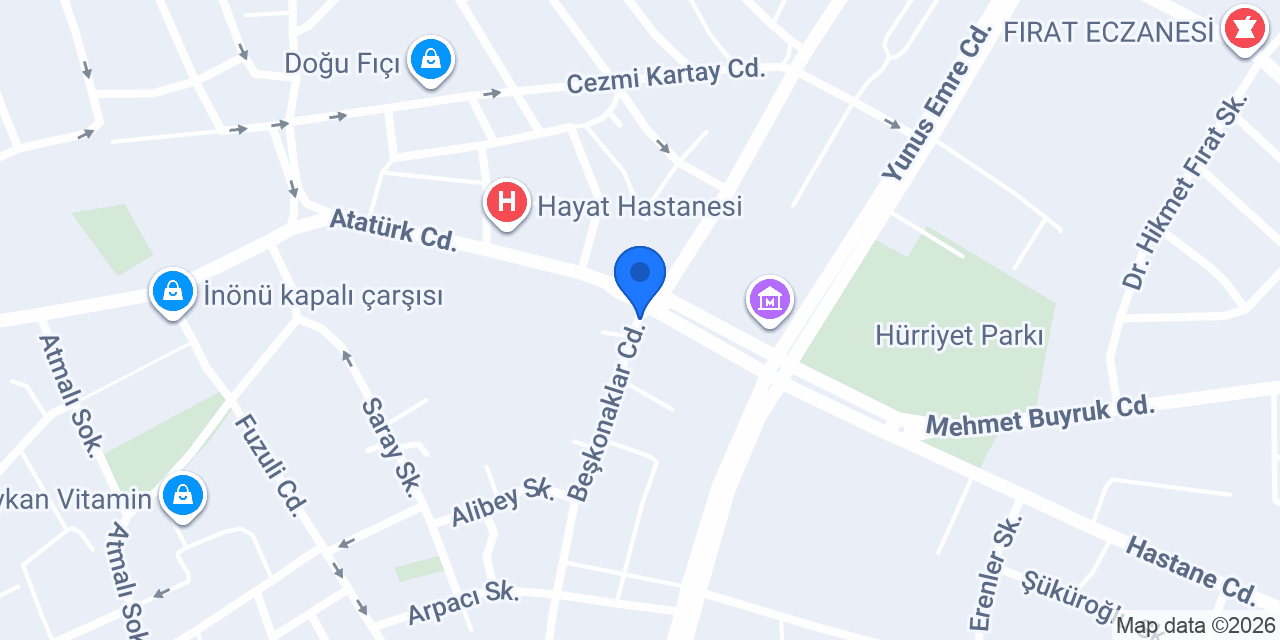 Berrak Halı Yıkama konumu
