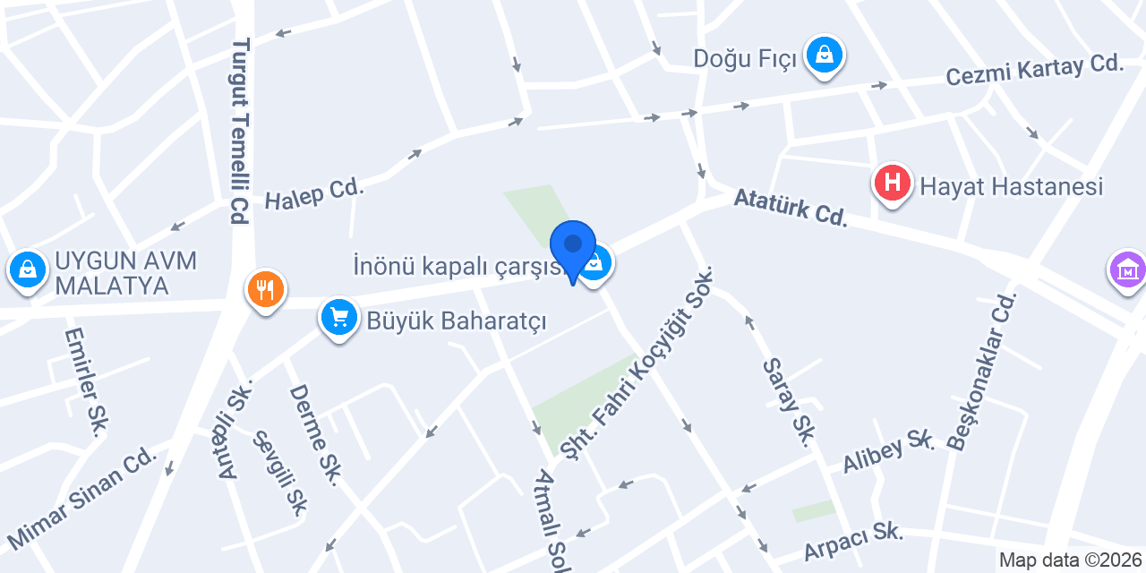 PRENSES TERZİHANESİ konumu