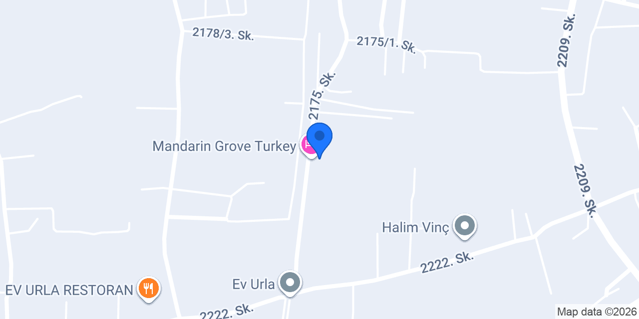 Mandarin Grove Turkey konumu