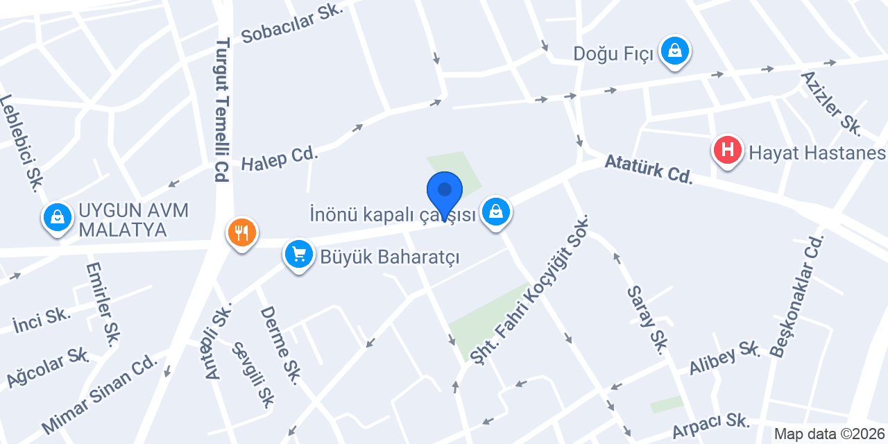 Malatya Zen Masaj Salonu konumu