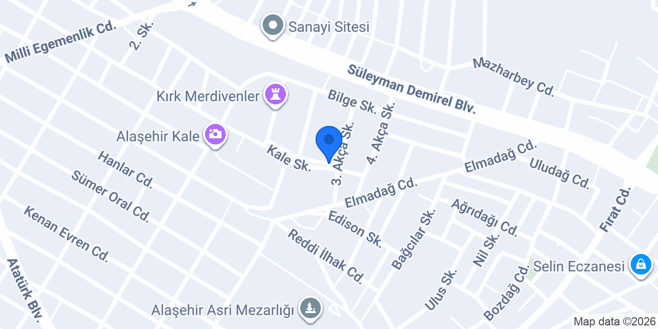 ÜMİT OTOMOTİV konumu