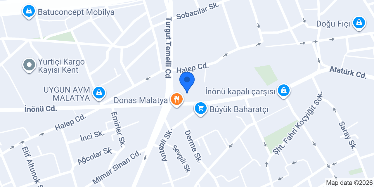 Empati Kitabevi konumu