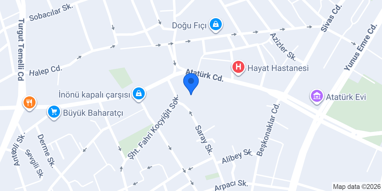 Almina Masaj Salonu konumu