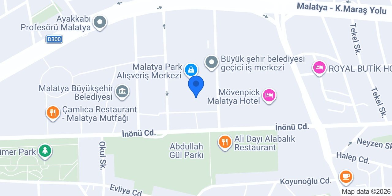 Doç Dr Ebubekir TOY konumu