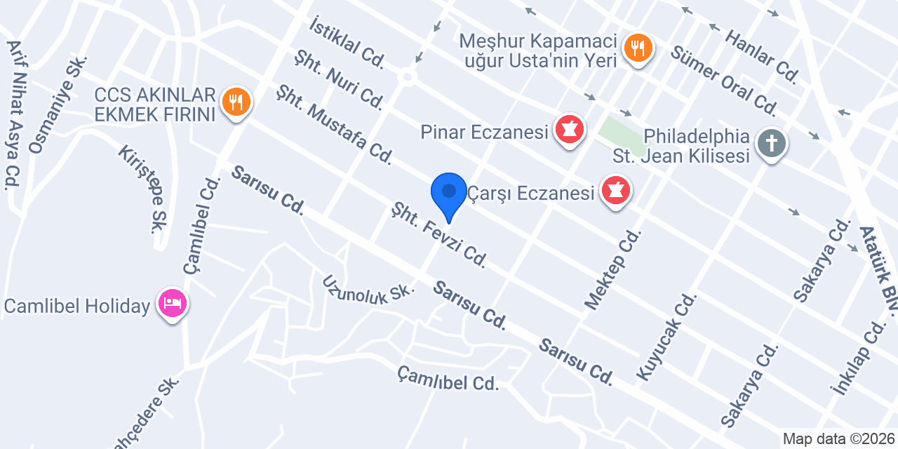 EnMakyaj konumu