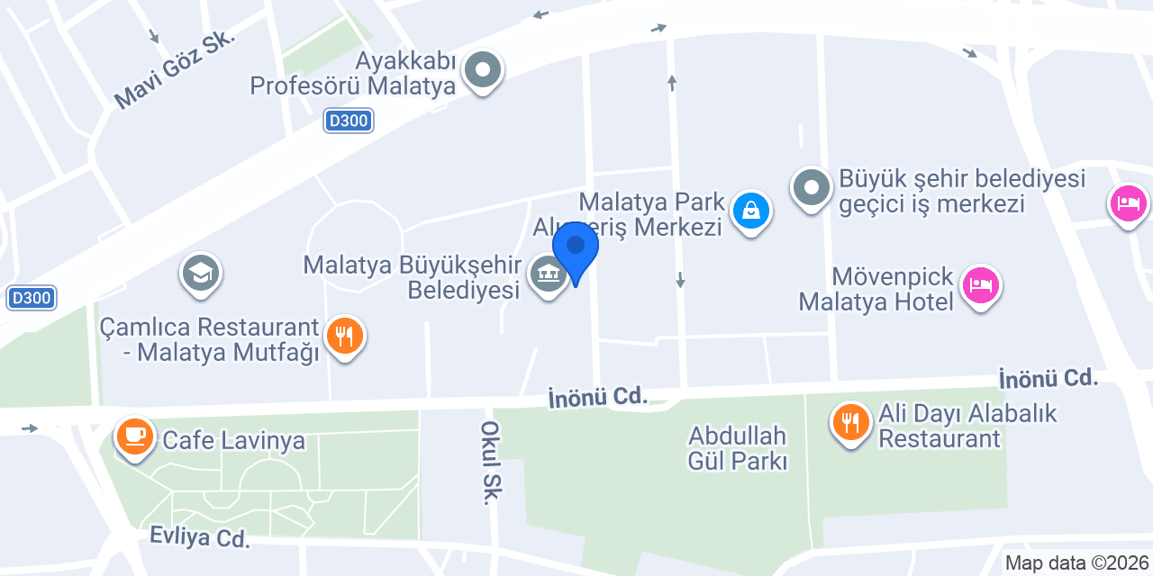 Malatya Apricode Bilgisayar konumu