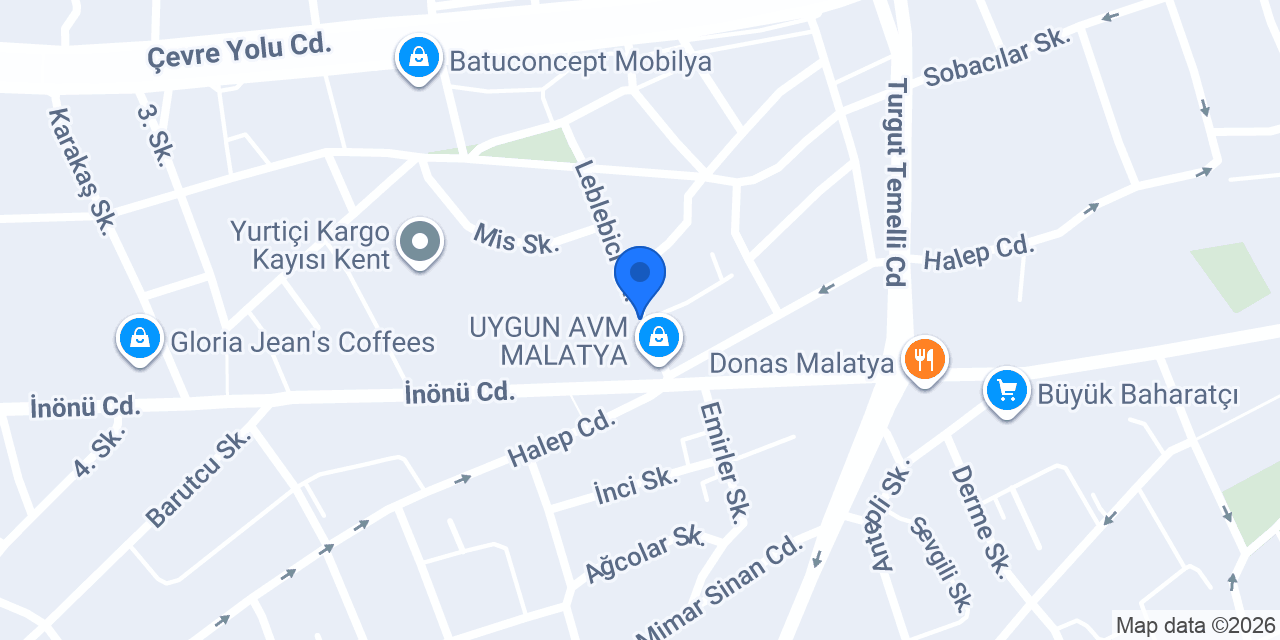 Panda Tanıtım Tasarım konumu