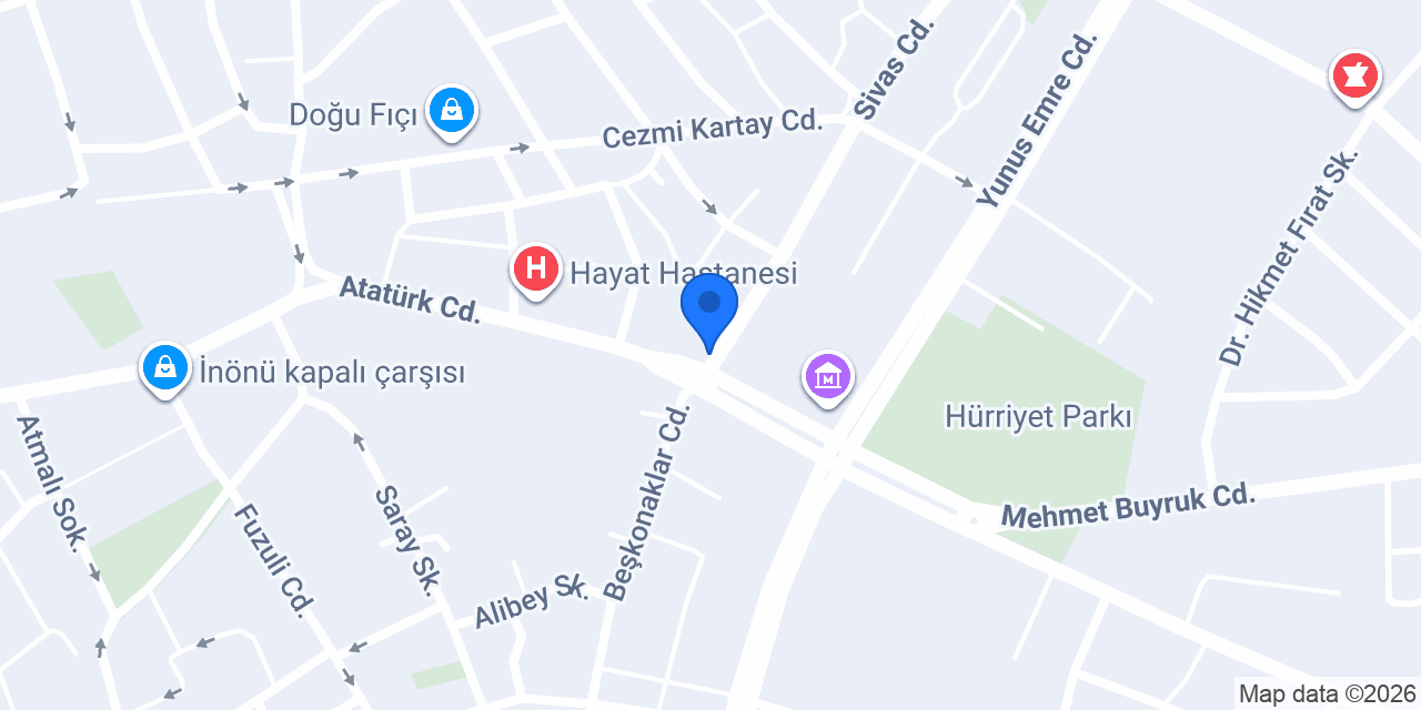 Baklavacı Alioğlu konumu