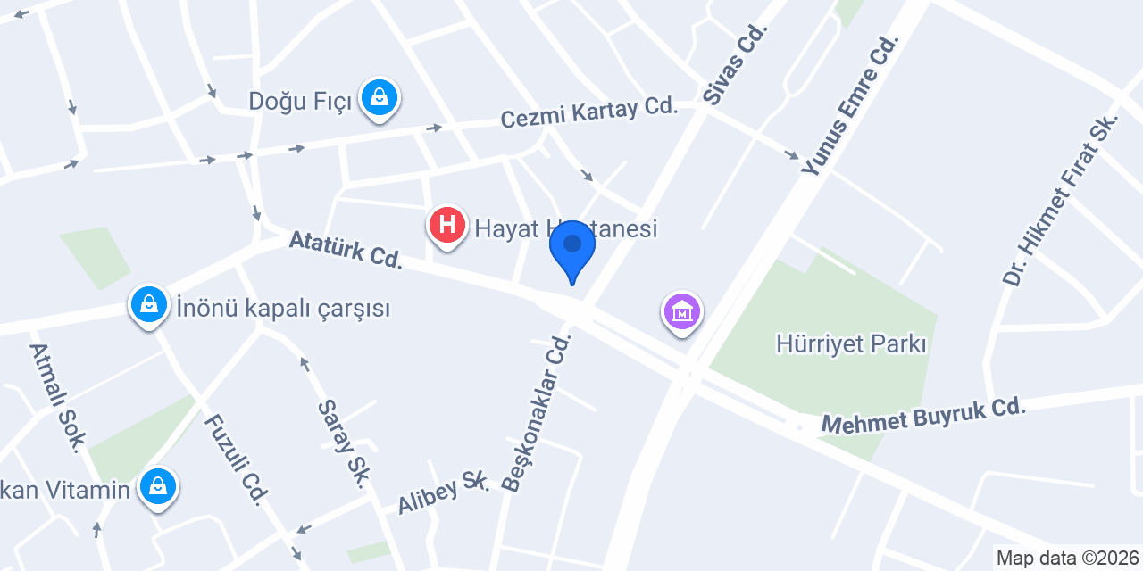 Malatya Kaşe konumu
