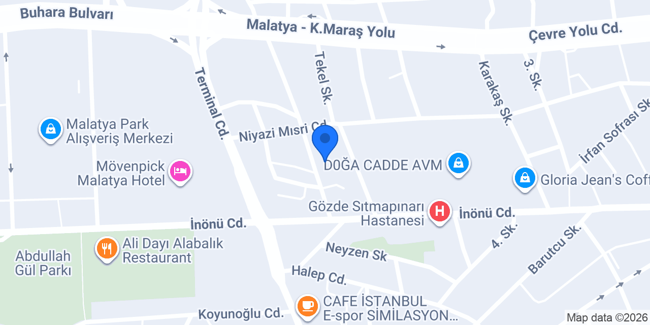 Malatya Kombi konumu
