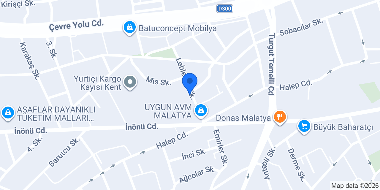 AVUKAT YAHYA ÇALHAN konumu