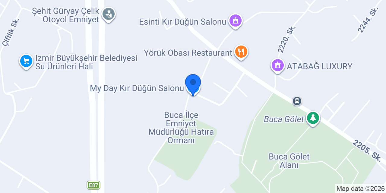 My Day Kır Düğün Salonu konumu