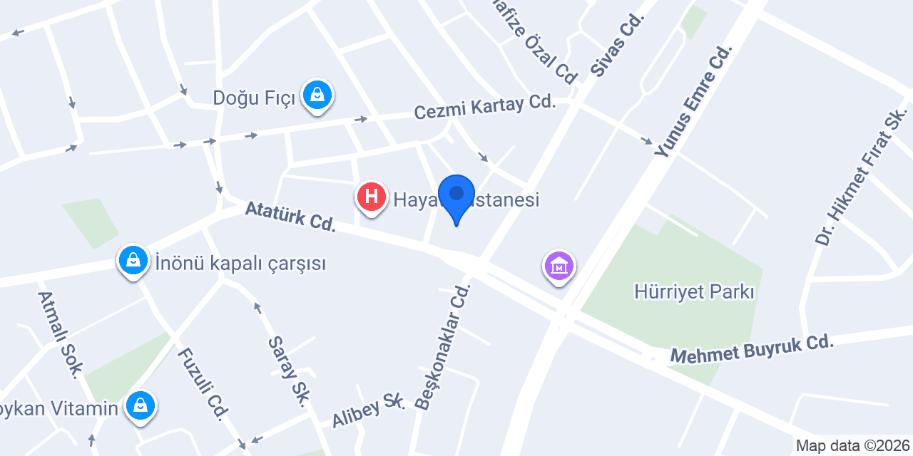 Dedem Optik konumu