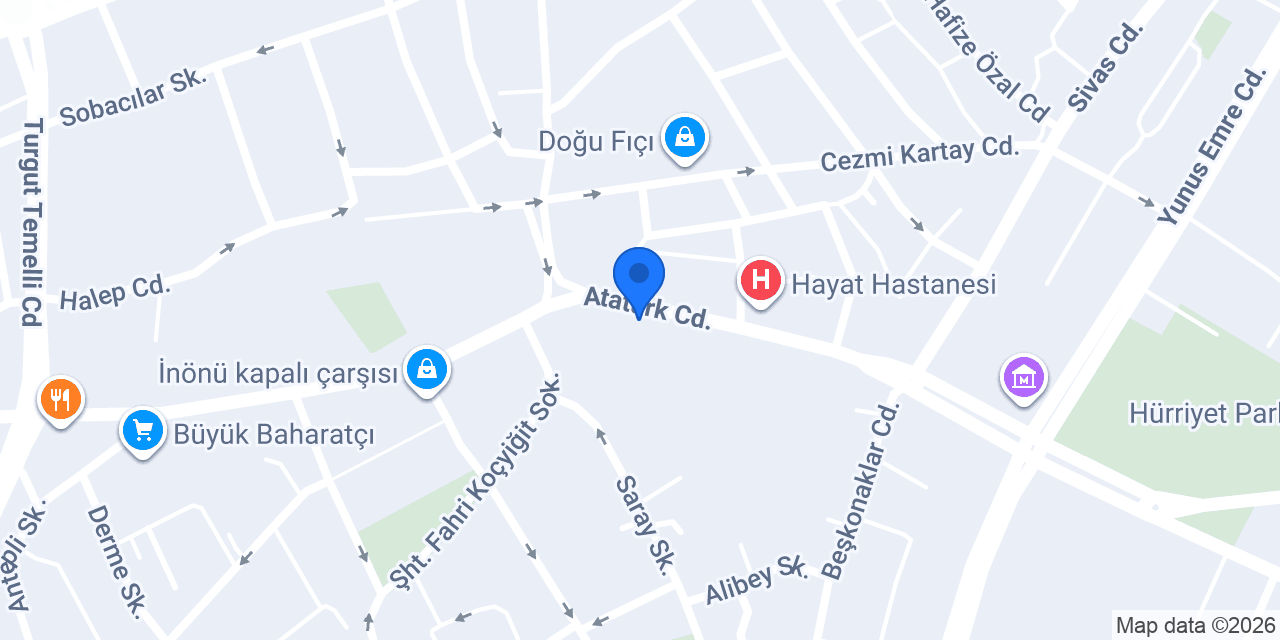 İlke İşitme Merkezi konumu