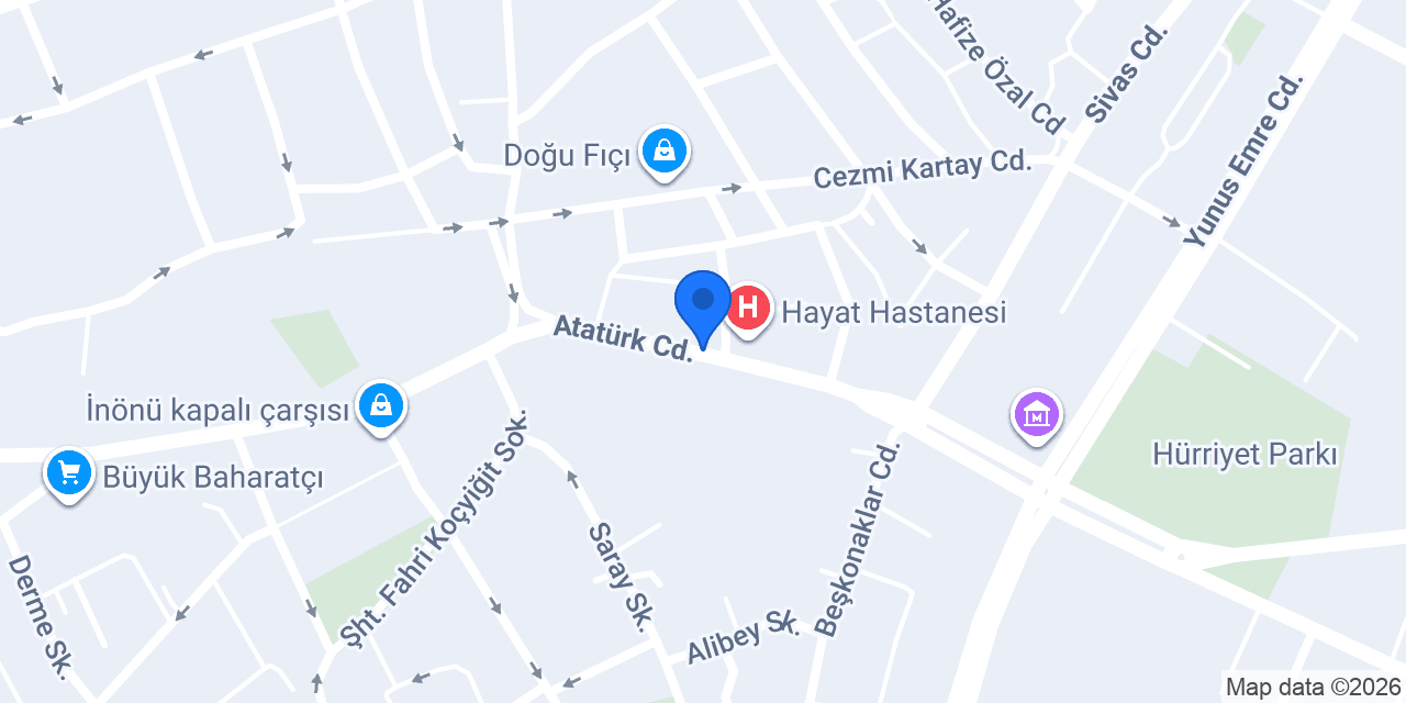 MALATYA MARATON SÜRÜCÜ KURSU konumu