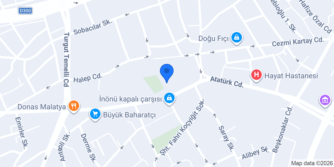 Güngör Tekstil konumu