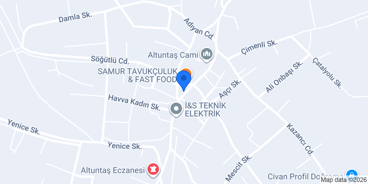 Çevik Kırahathanesi konumu