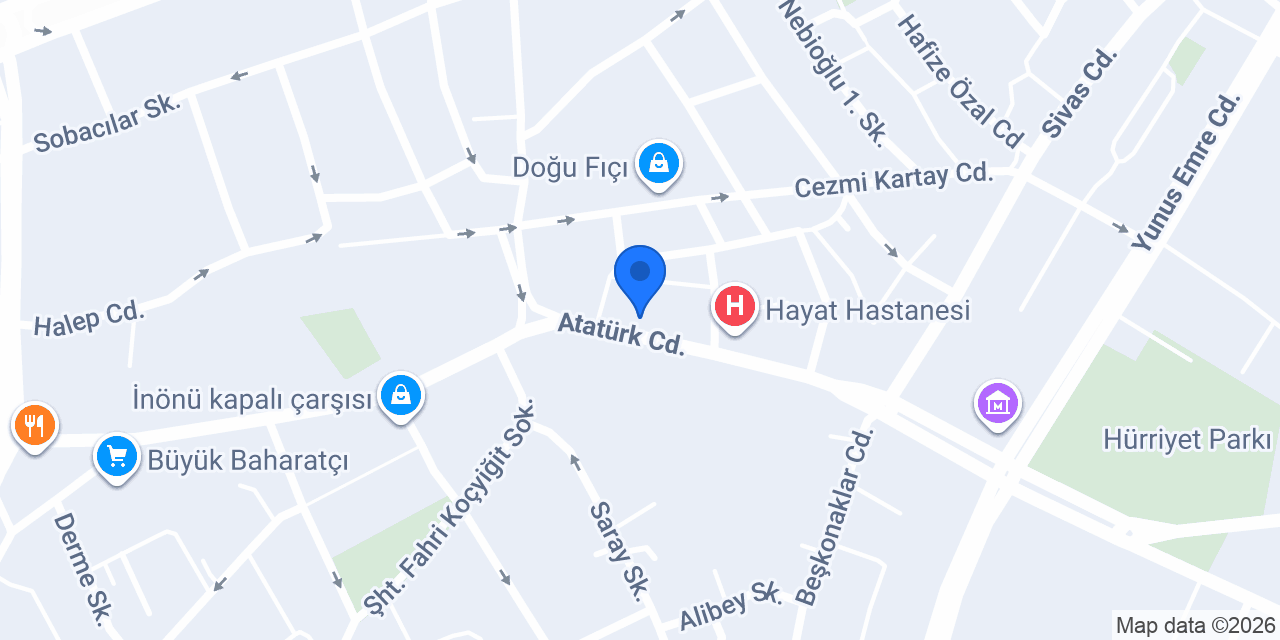 Öz güler optik konumu
