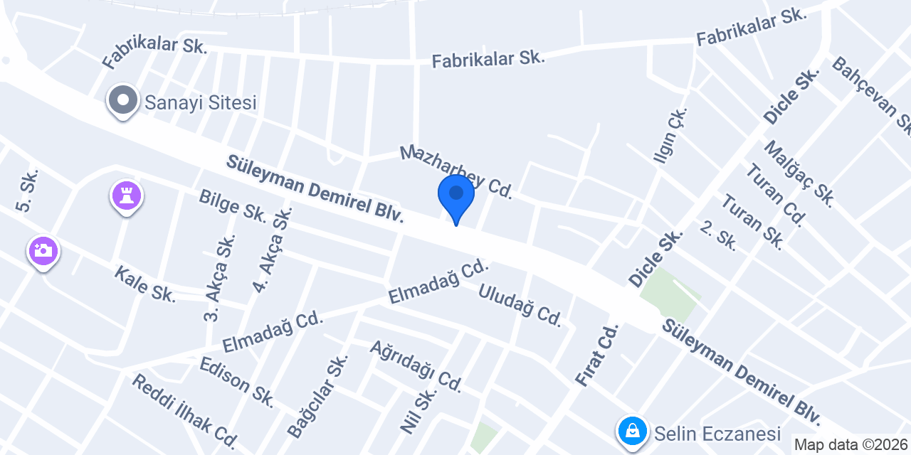 Değirmencioğlu un yem fabrikası konumu