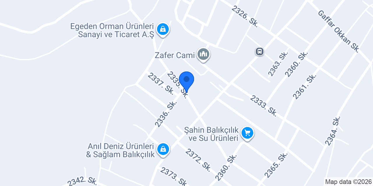 Batı Şömine konumu