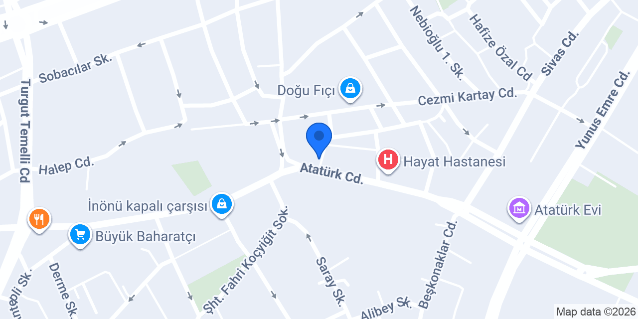 Gürsoy Eczanesi konumu