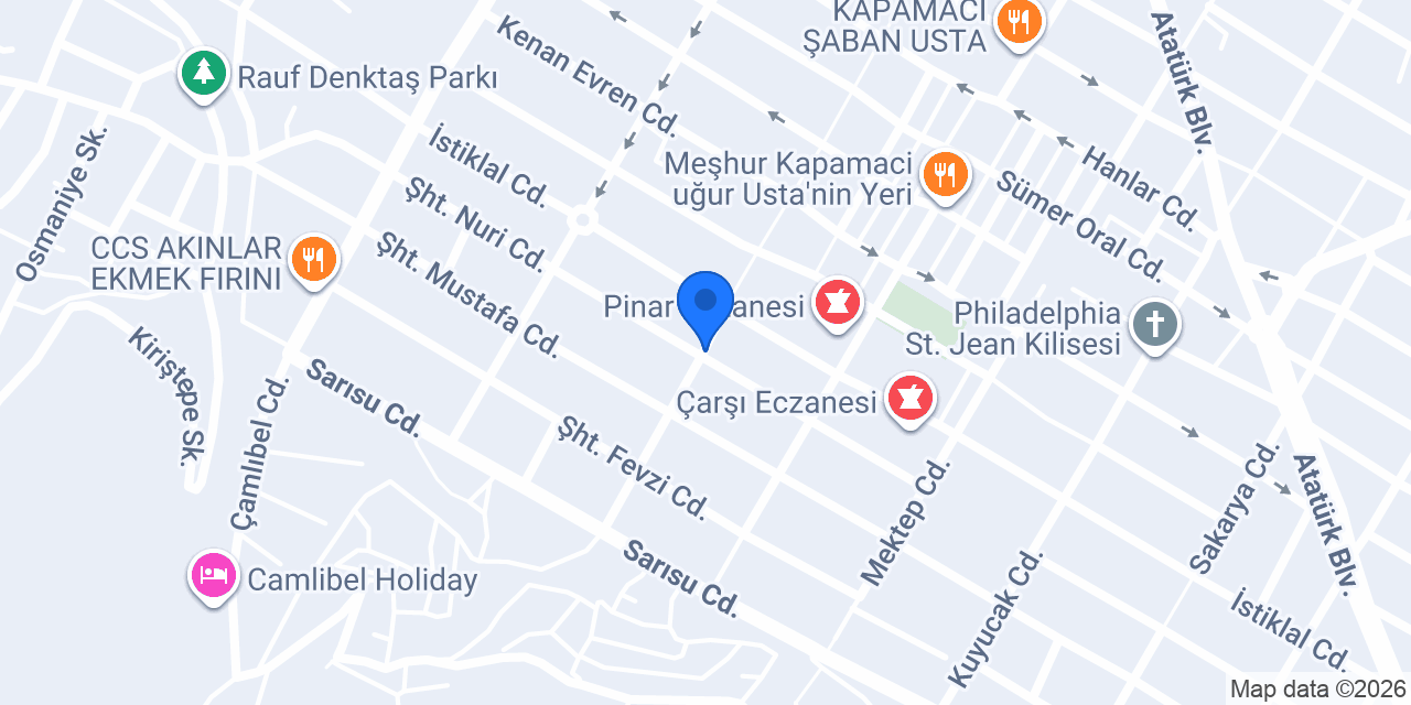 Tarzım Saç Tasarım konumu