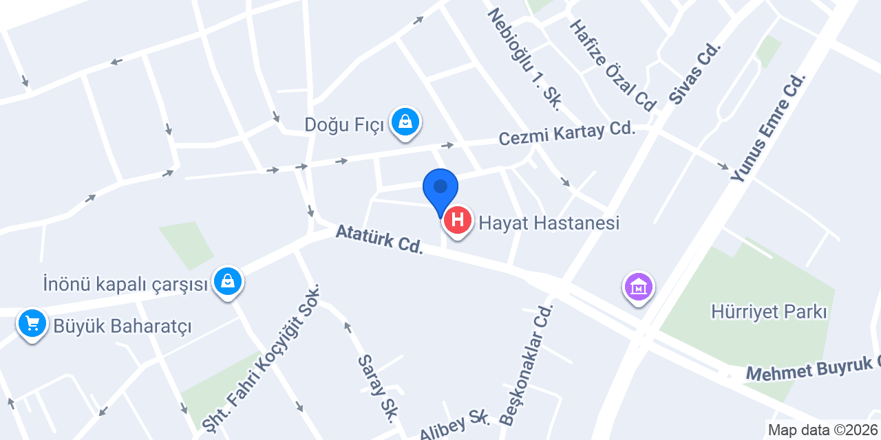 Malatya Web Tasarım Yazılım E-Ticaret konumu