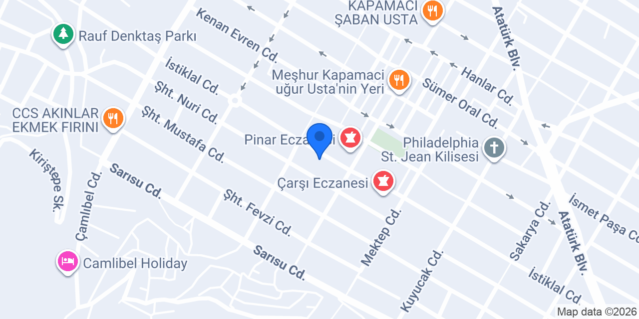Tuğçe Beauty Studio konumu