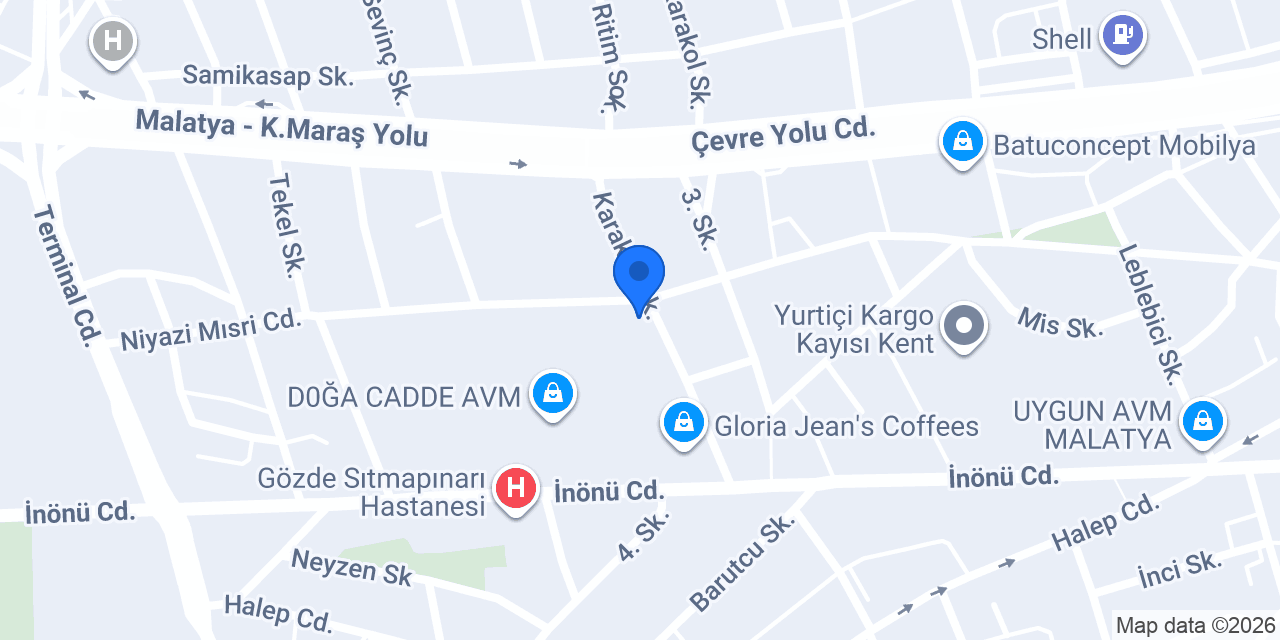 Özcan Döner konumu