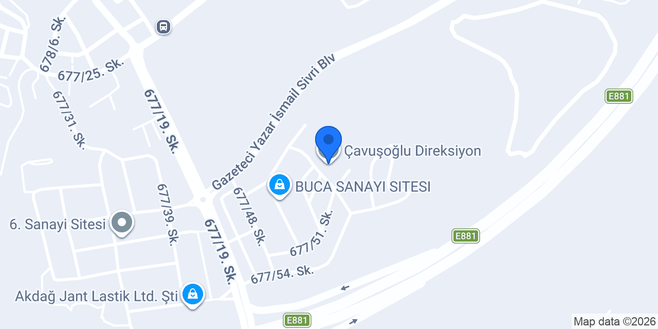 Çavuşoğlu Direksiyon konumu