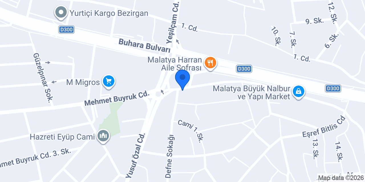 Pekcan Pide Fırını konumu