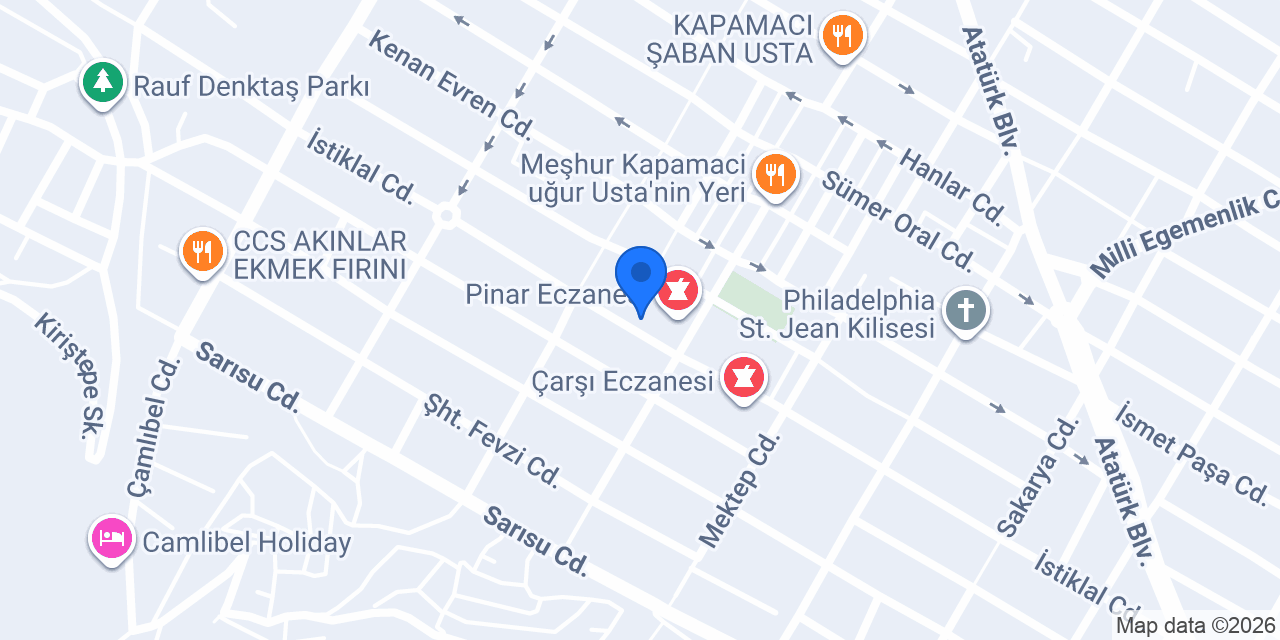 BATTAL MOBİLYA konumu