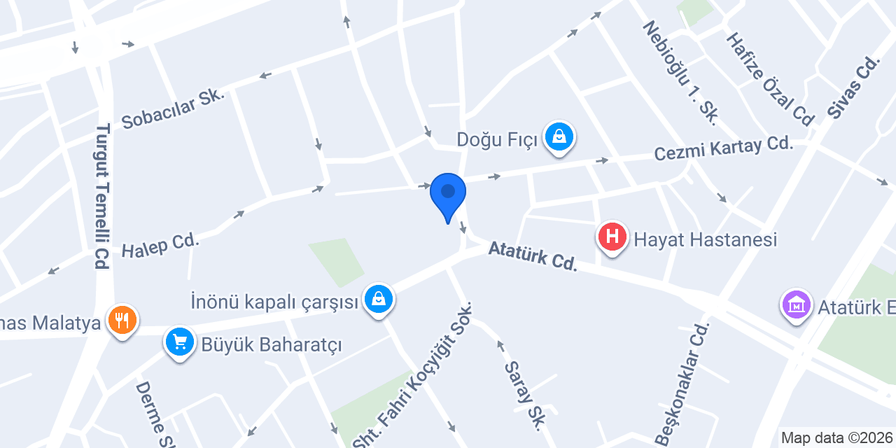 Şefik Kuyumculuk konumu