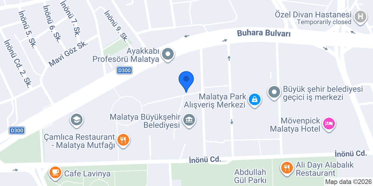 Malatya Davetiye konumu