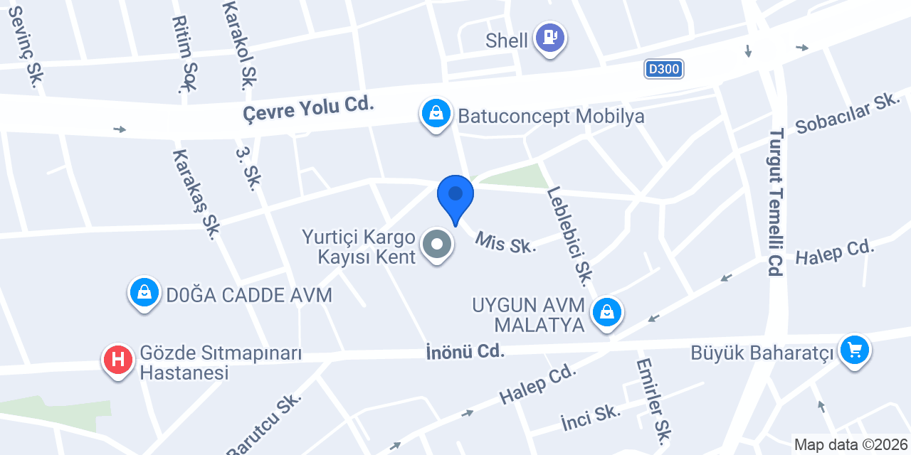 Kaya Pano Elektrik konumu