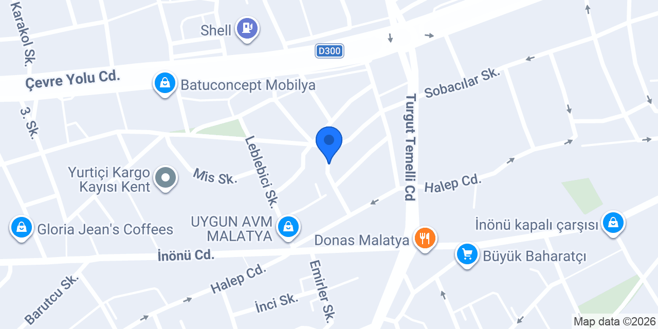 MALATYA ZIRH KEBABI konumu