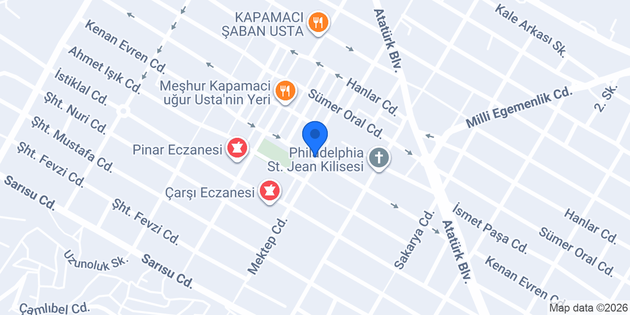 Alaşehir İlçe Müftülüğü konumu