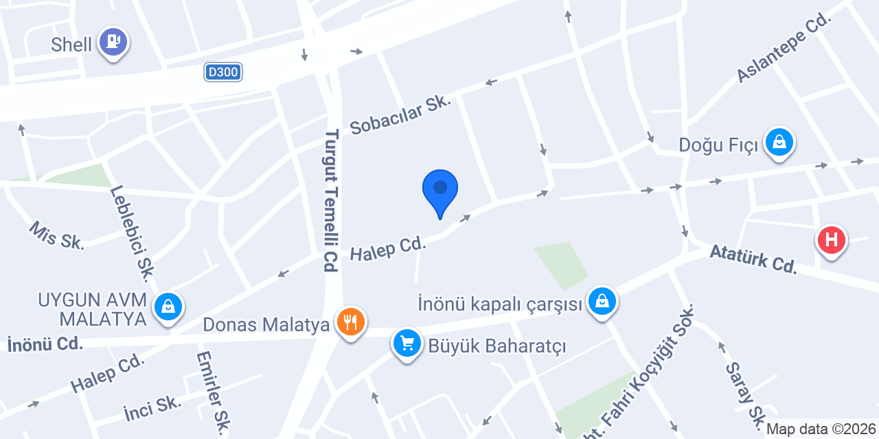 Malatya Akademi konumu