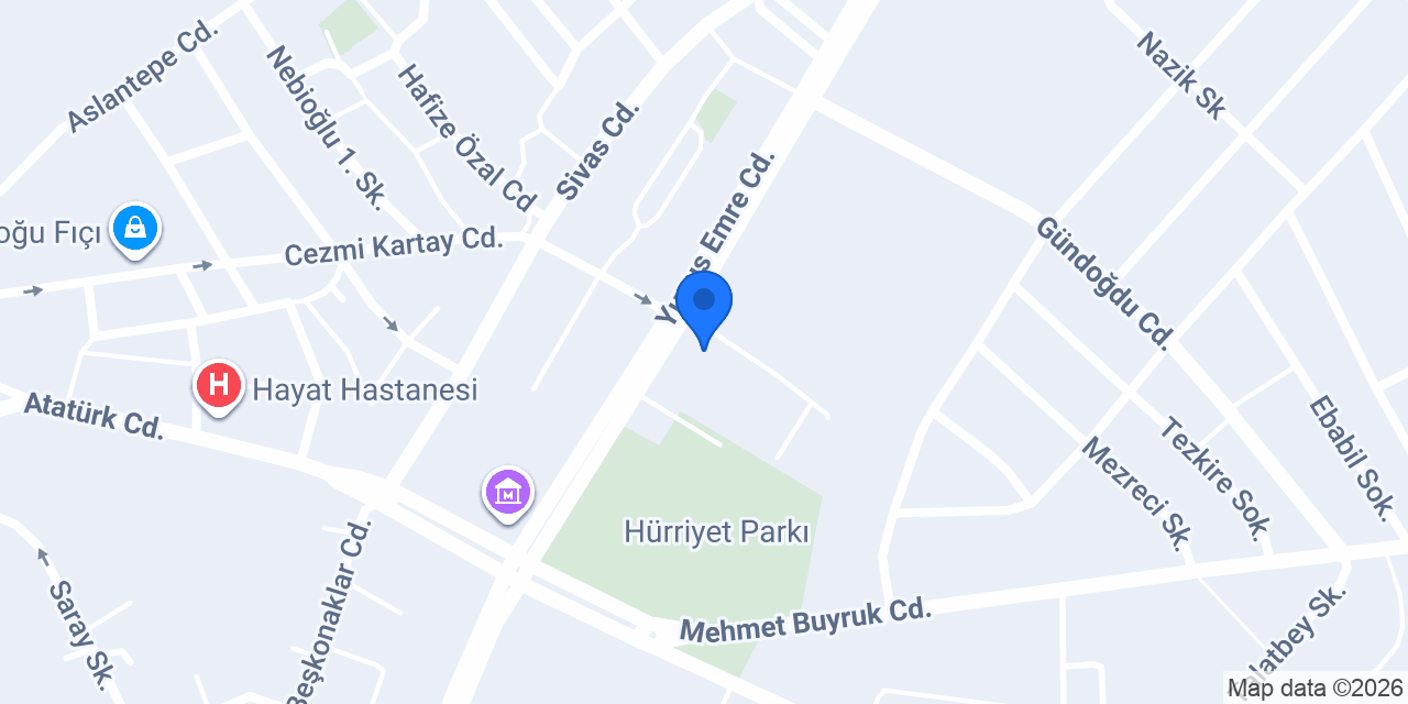 Ölmeztoprak Hukuk Bürosu konumu