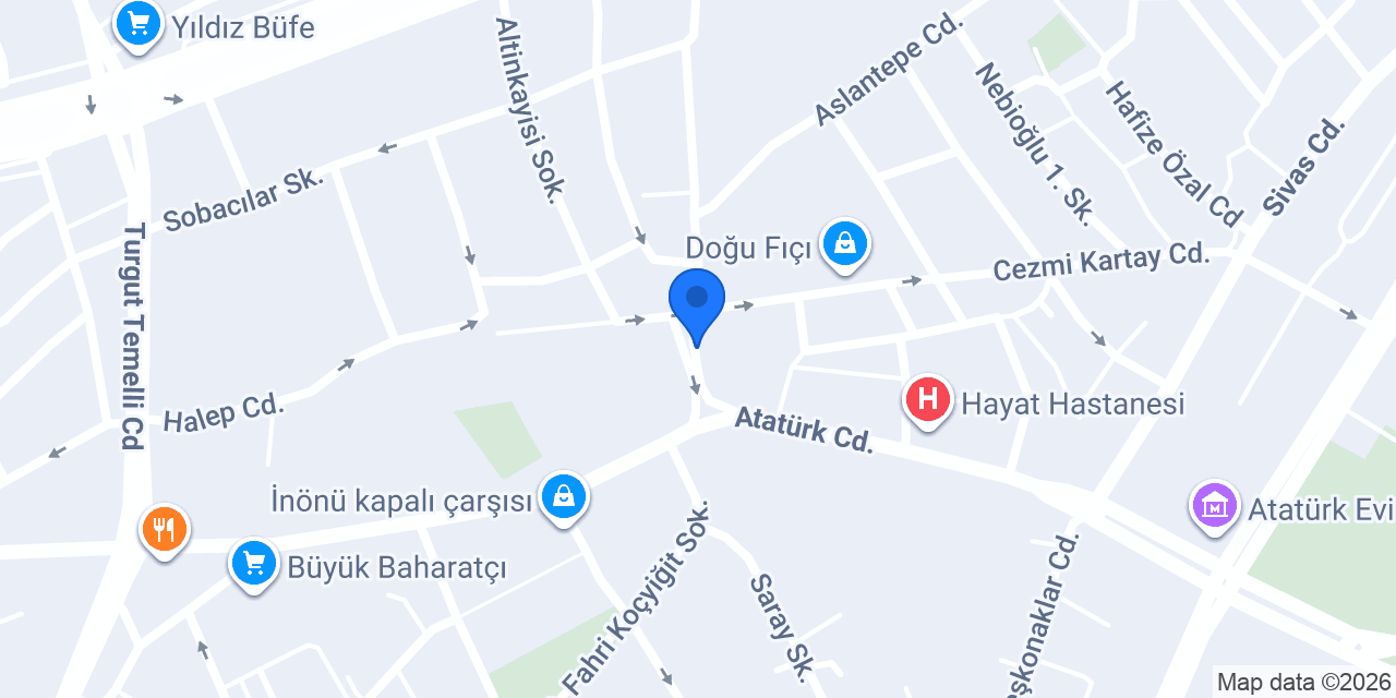 Komşuoğlu Sürücü Kursu konumu