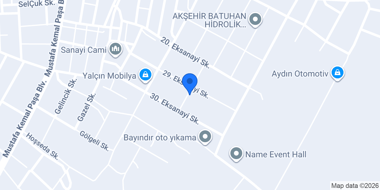 AKŞEHİR ENGİN USTA konumu