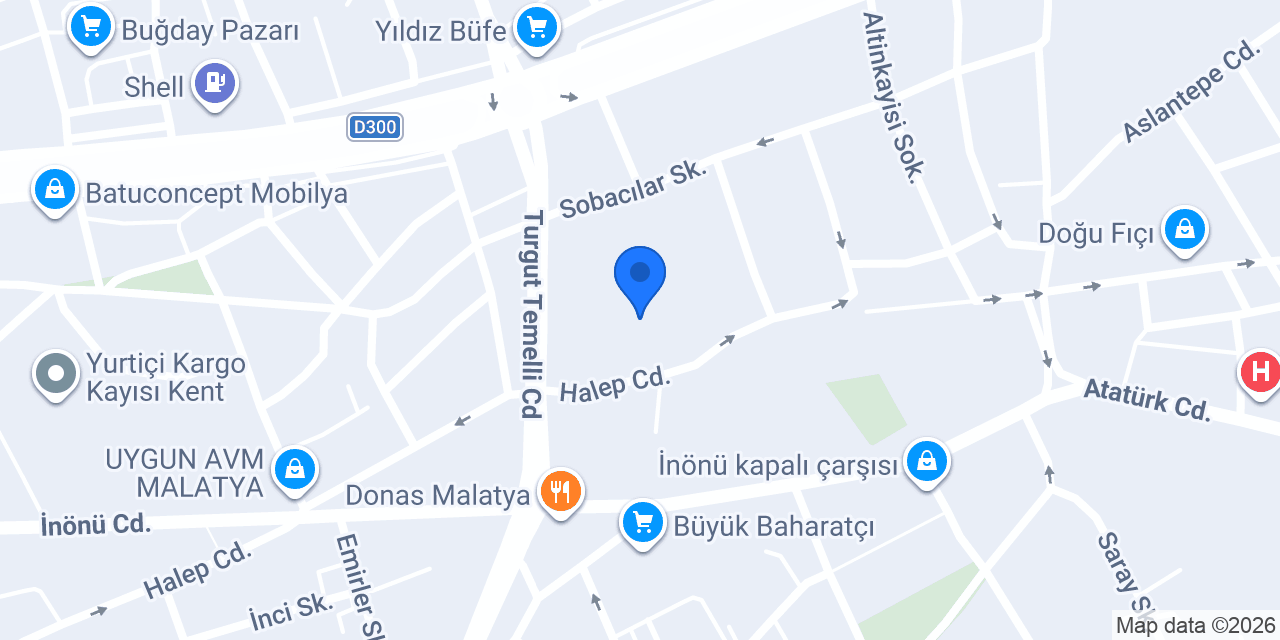 Sera İlaçlama Dezenfektan konumu