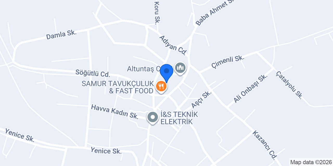Ptt-altuntaş Acentesi konumu