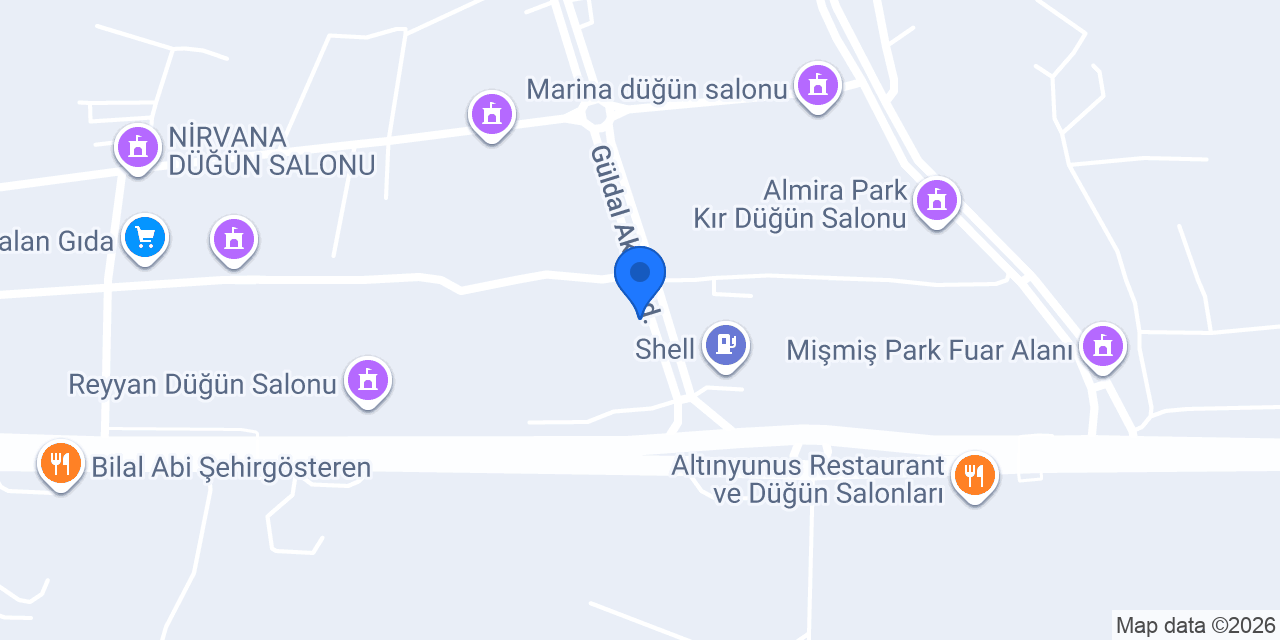 Sınav Anadolu Lisesi konumu