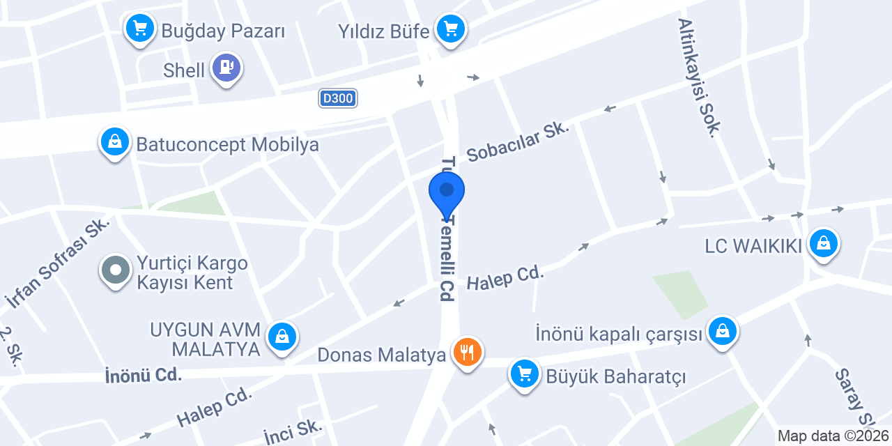 Asya Hukuk Bürosu konumu