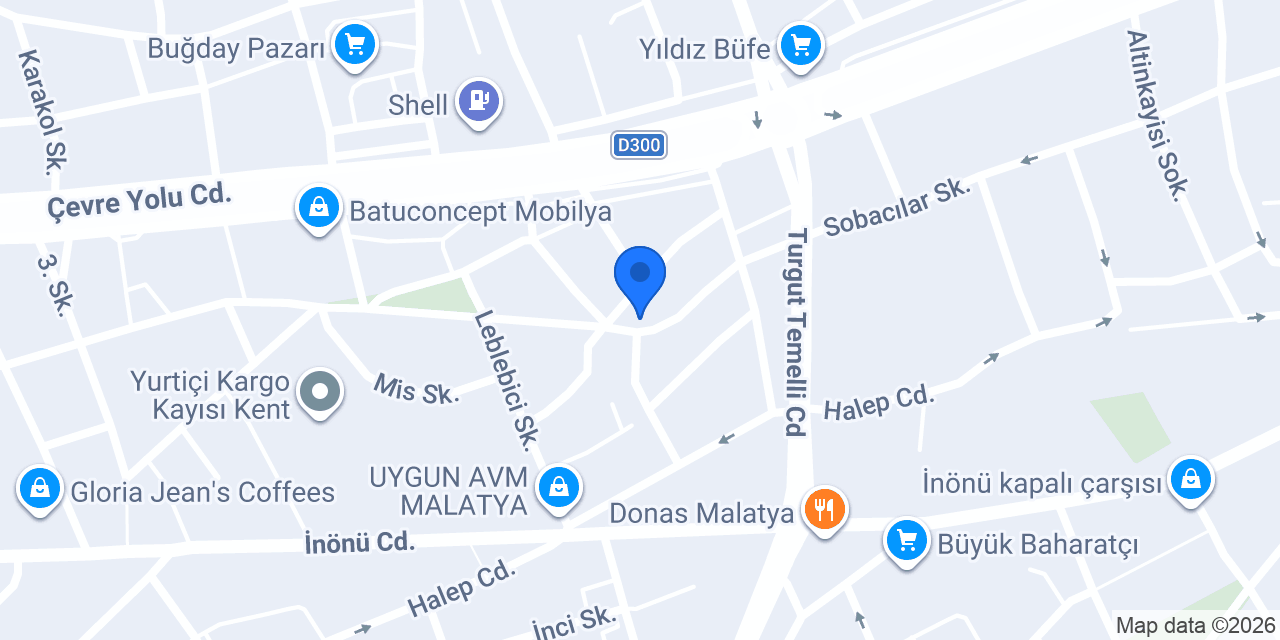 Dilek Pide Fırını konumu
