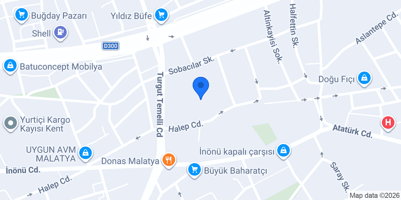 Nurla İplik konumu