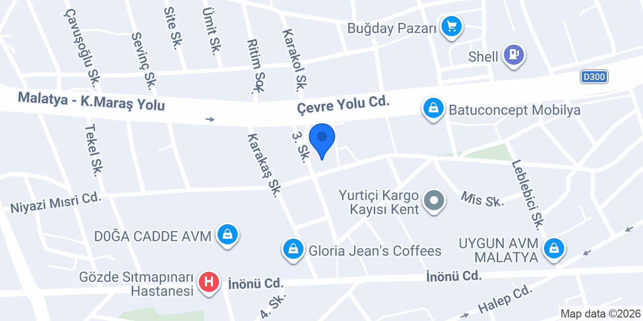 aktif mühendislik malatya konumu