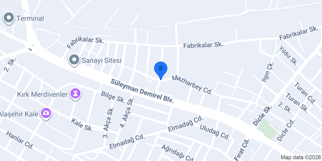Ege Ulaşım Alaşehir Acentası konumu