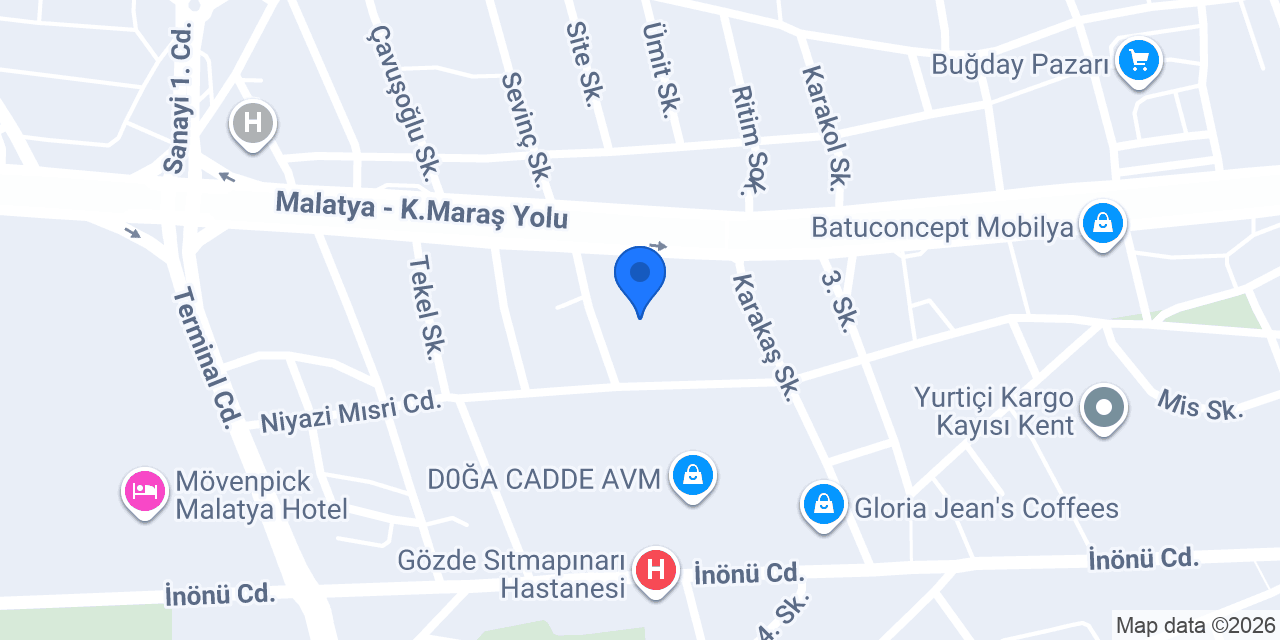 Karsu Yapı konumu